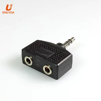 quick connection 3 5mm mono male plug to 2 female jack adapter forquick connection 3 5mm mono male plug to 2 female jack adapter for earphone audio connector