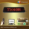 P7.62-7x40(5.3x31cm lighting area) wireless advertising led display programming running small led displays