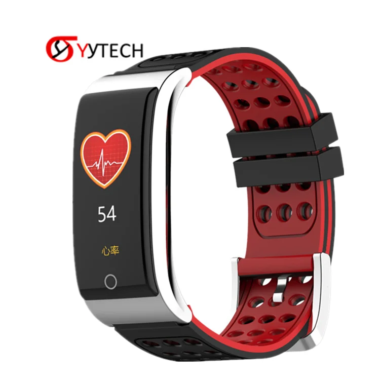 SYYTECH E08 Smart bracelet Bluetooth ECG+PPG Heart Rate Monitoring sports Pedometer smartwatch phones