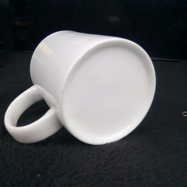 
Custom logo print coffee cup white ceramic mug for sublimation 