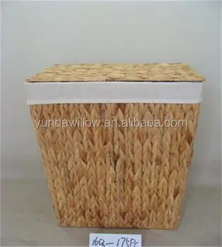 Laundry Hamper Water Hyacinth Bag Canvas Basket Clothes Storage Bedroom Durable Buy Laundry Basket Clothes Stand Bedroom Bedroom Clothes Cabinet