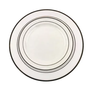 Image of Manufacturer Directly Solid Color Round Plastic Plate Disposable