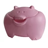 Pink Piggy Children's Toy Storage Box by Rototational plastic moulding Easy Bear Large Storage in bedroom