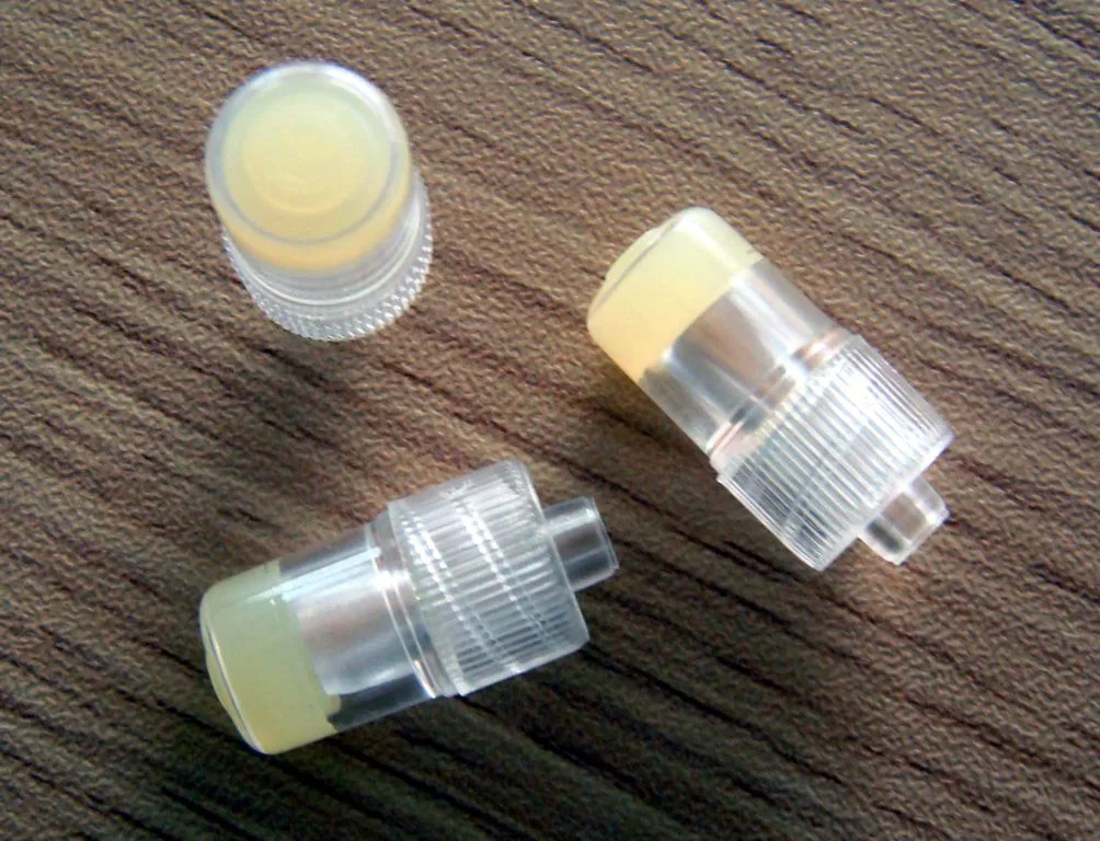 medical consumable medical grade pvc material heparin lock cap