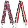 Backpack shoulder straps women bag accessories fabric woven color crossbody wide bag strap