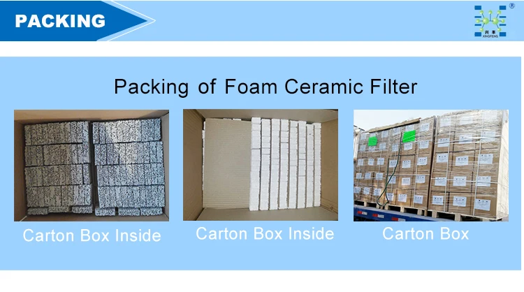 Foam ceramic Package