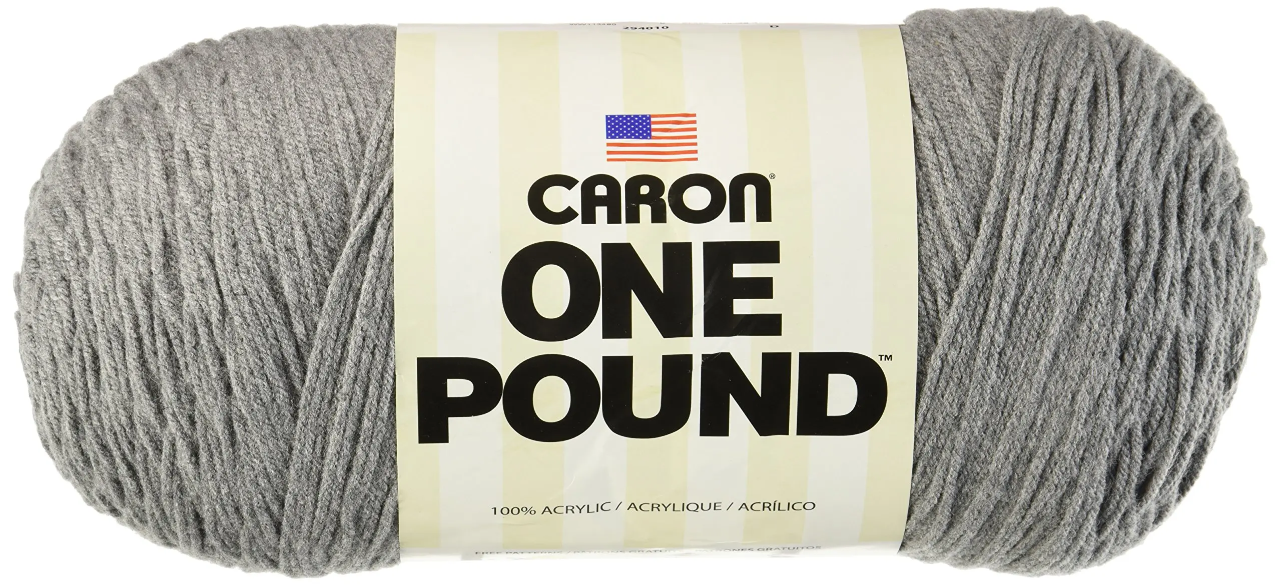 8.99. Caron One Pound Solids Yarn - (4) Medium Gauge 100% Acrylic - 16 oz -...