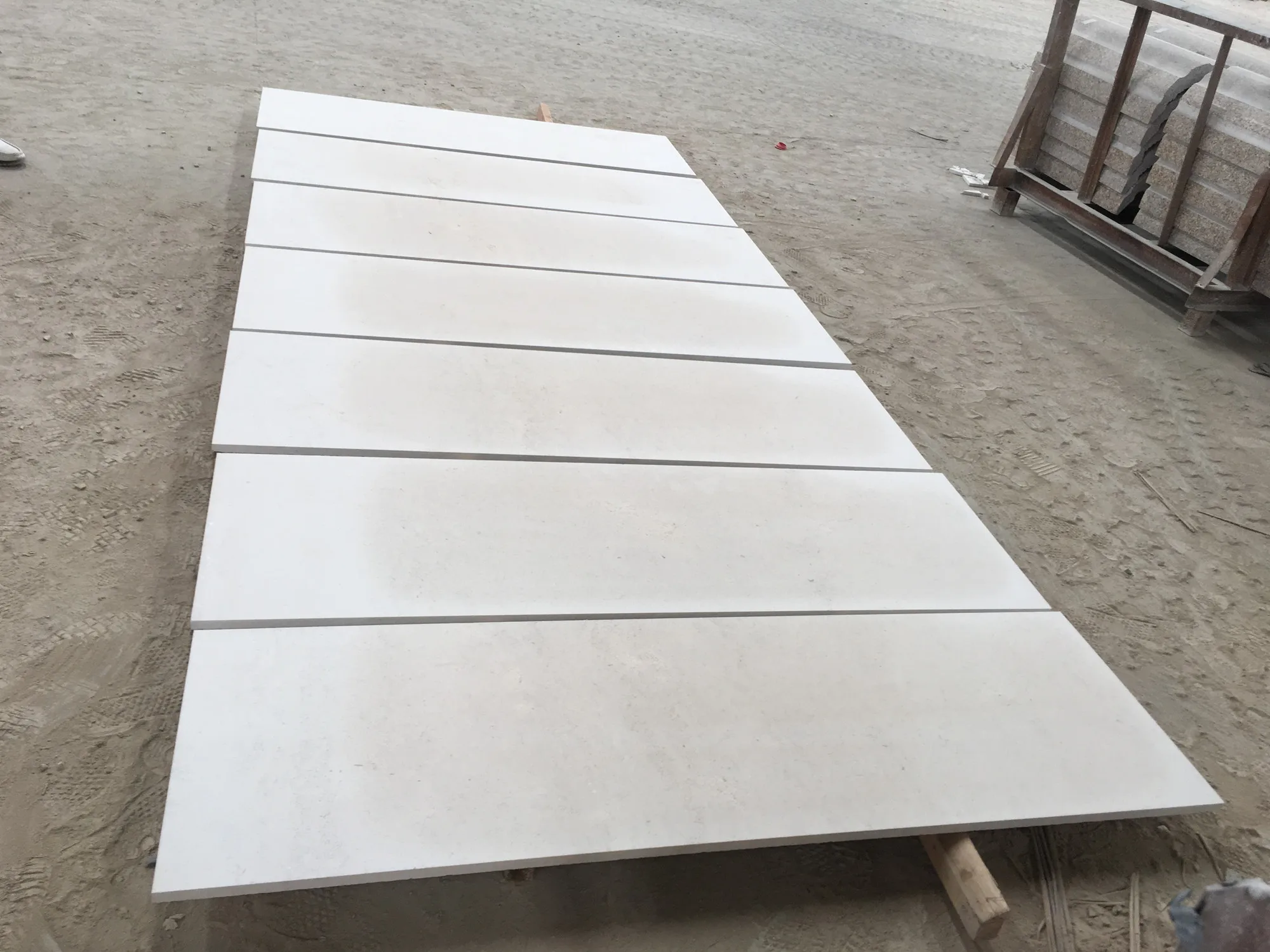 Revestimiento De Pared De Piedra Caliza Blanca,Piedra Arenisca Natural