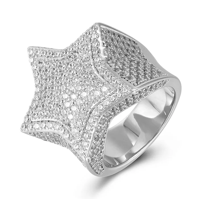 Missjewelry Diamond Urban Jewelry Hip Hop Gold Ring for Men