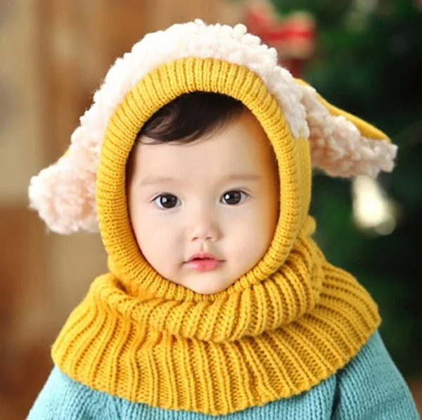 Chapeau Tricote Pour Bebe Bonnet D Hiver A Capuche Echarpe Avec Rabat D Oreille Tricote Adapte Aux Enfants Turban De Neige Pour Garcon Et Fille Buy Chapeau Chapeau De Bebe Casquette Product On Alibaba Com