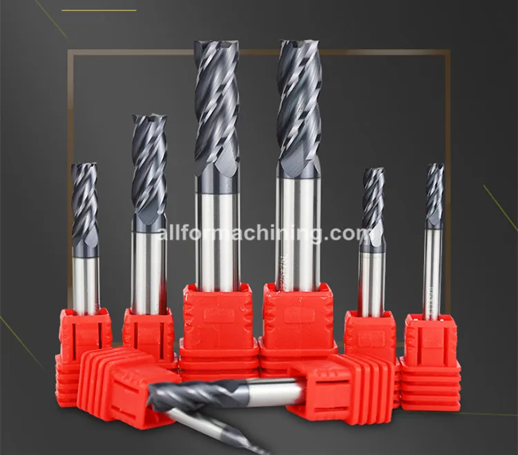 Hrc60 Black Coated Stainless Steel Carbide End Mills For Sus D1mmd20mm Buy Carbide End Mills