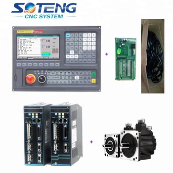Good Selling 2 Axis Lathe Cnc Controller Kit With 1 5kw Absolute Servo Systems Good Selling 2 Axis Lathe Cnc Controller Kit With 1 5kw Absolute Servo Systems