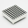1.5 inch 8x8 red/blue/white led dot matrix display 3.7mm 38*38mm size