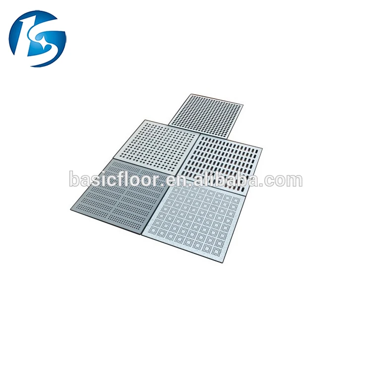 perforated raised floor