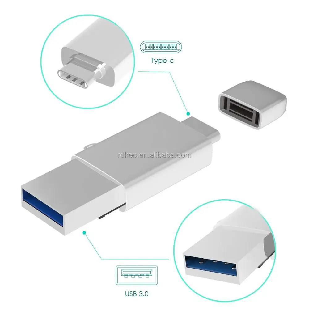MICROSD USB Type c. OTG картридер Type c. Переходник Type-c to USB 3 В 1 (USB 3.0*3 TF SD Card) для Mac. USB Type-c male.