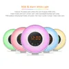 Wake Up Light Digital Sunrise Alarm Clock with Multi-Colorful Night Light, 6 Nature Sounds