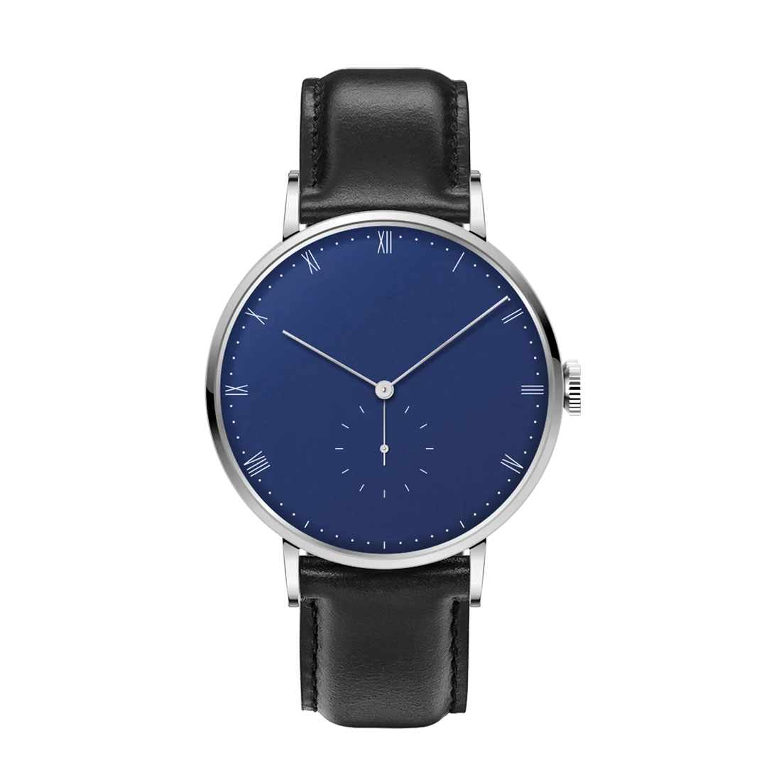 Trend design sub dial custom logo watches no minimum japan movement stainless steel watch