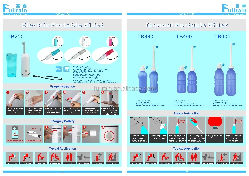 
Handheld Toilet Shattaf Bidet Head 