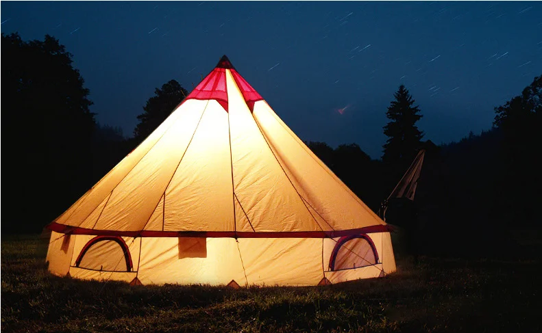 yeler retro yurt mongolian tent high quality waterproof outdoor