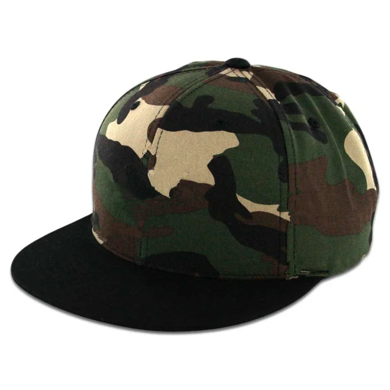 blank camo snapback hats