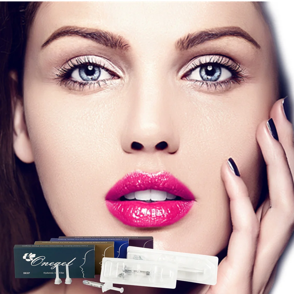 

1ml Hyaluronic Acid for Hyaluronic Pen Dermal Filler Lip Enhancement Gel, Transparent