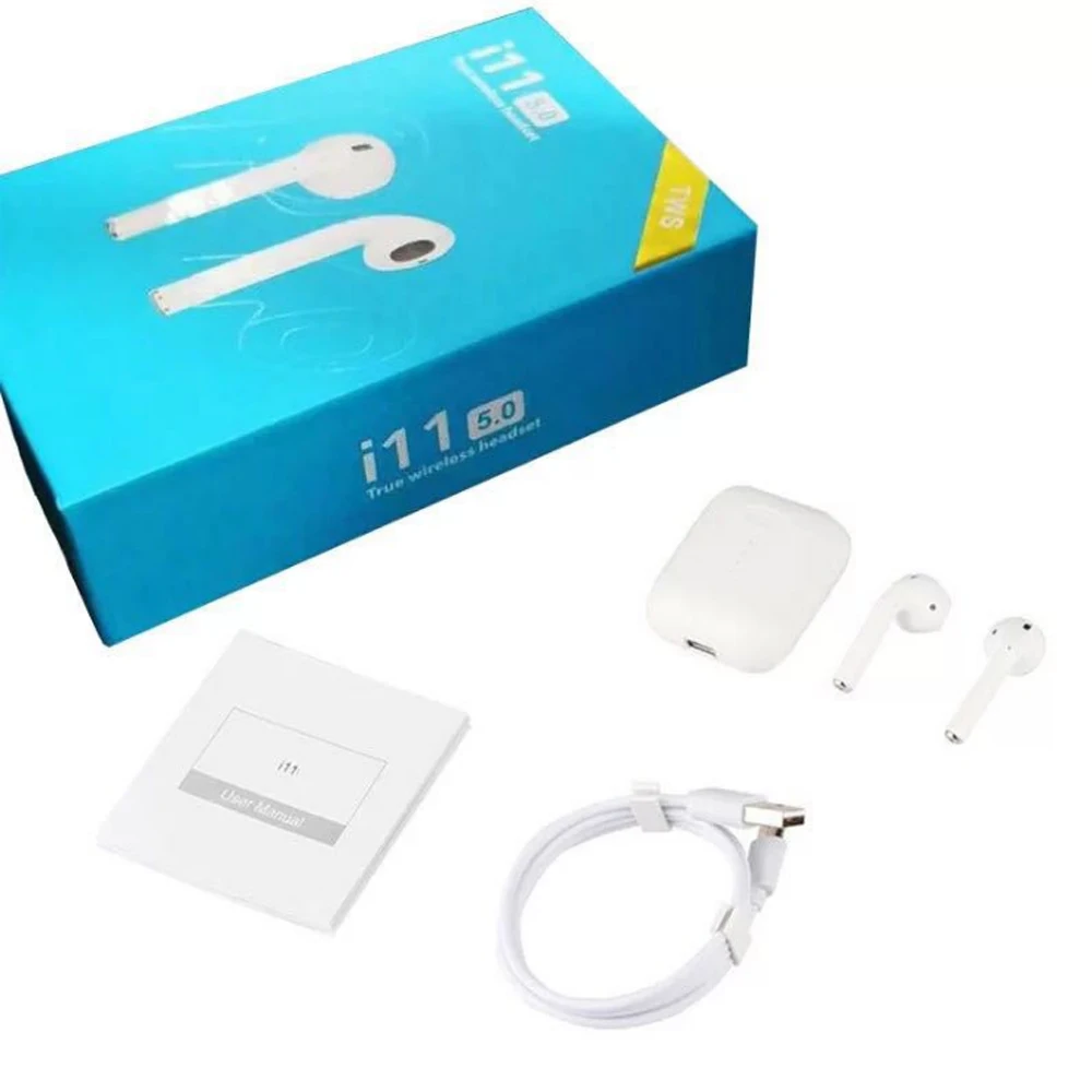 

Dropshipping i11s Tws Mini True Earpod Stereo Headset Headphone Twins Earbuds Wireless 5.0 Earphone