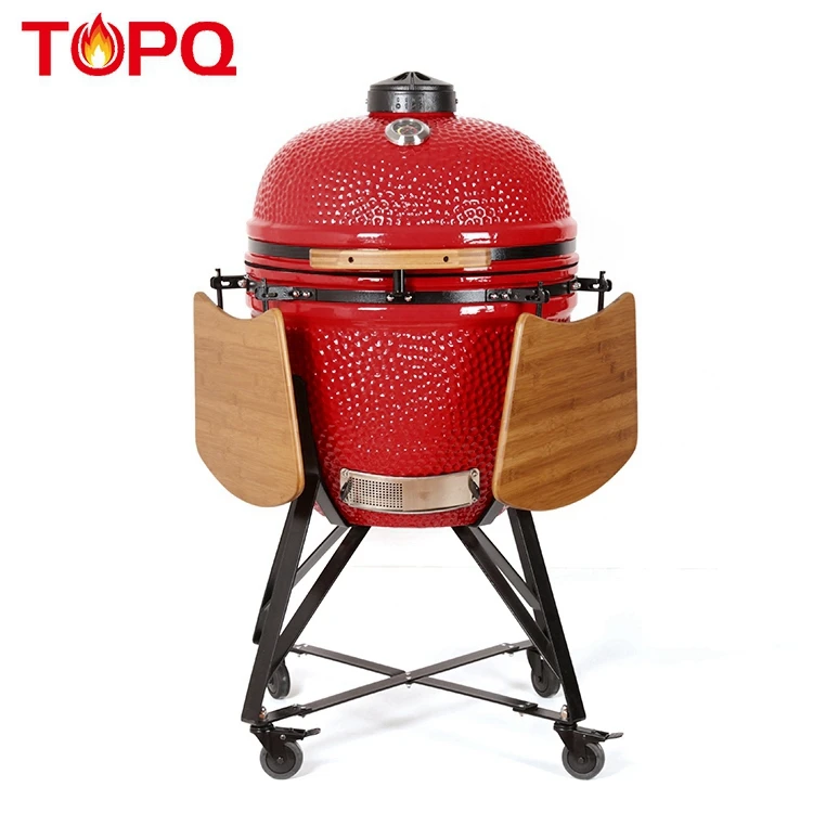 Topq Best Sell 23inch Black Ceramic Charcoal Grill Buy Large Kamado