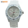 Men Women Jelly Casual Sports Silicone Rubber Quartz Wrist Watch