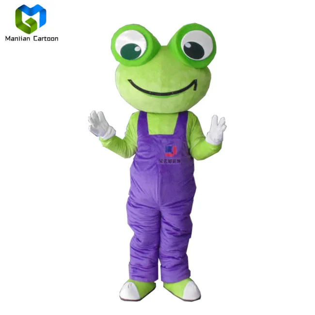 

Cartoon character customized frog mascot costume, Depends