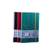 Customize A4 B5 A5 A6 Pu leather Pocket notebook with elastic band and ribbon