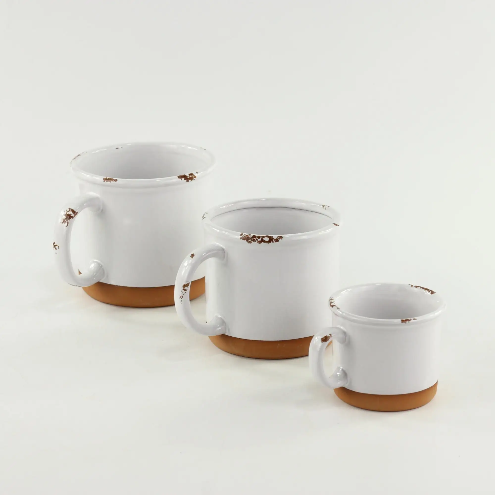 Terracotta China Japanese Ceramic Tea Cup No Handle For Vintage Home