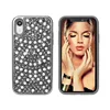 Hard Case for iPhone Xs/X, Bling Dual Layer Structure Hard PC Back Soft TPU Inner Bumper for Girls Women for iPhone Xs