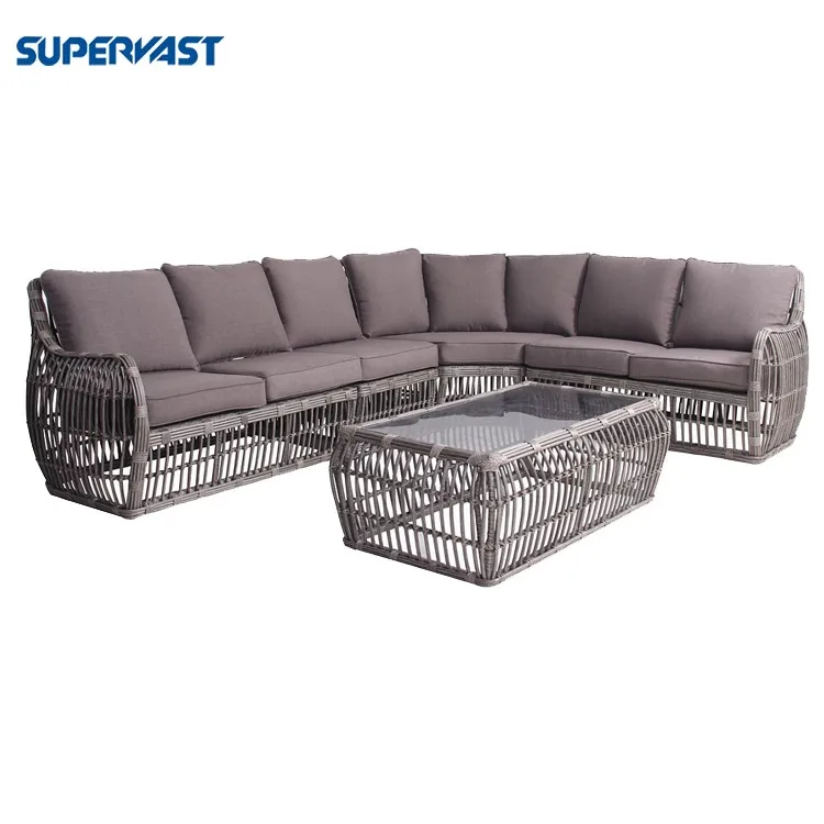 5pc Patio Furniture Big Round Wicker Patio Sectional Sofa Set Buy Patio Furniture Wicker Sectional Sofa Sofa Sectional Set Patio Sectional Set Product On Alibaba Com