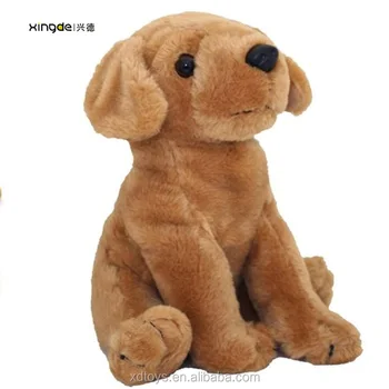 Emas Anak Anjing Pomeranian Labrador Retriever Mainan Mewah Untuk