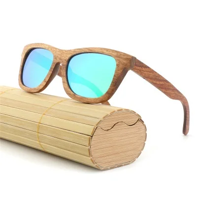 

HDCRAFTER 2017 New handmade wooden fashion polarized sunglasses Shading mirror Wooden Sunglasses