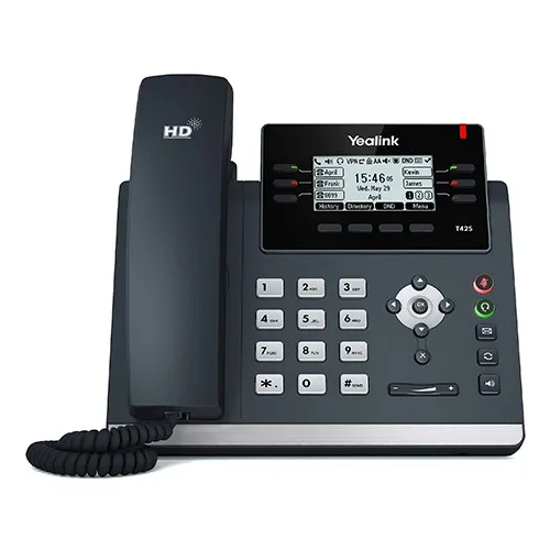 Ultra-élégant Gigabit Téléphone IP Yealink SIP-T42S