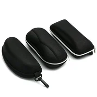 

Wholesale Custom Logo Soft Glasses Zipper Big Box Black 2019 Sunglasses Case