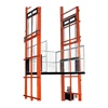 1000KG Vertical car guide rail type lift platform for industrial workshop