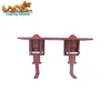 Telescopic Pole Flatbed Trailer Chassis Parts Container Double Twist Lock