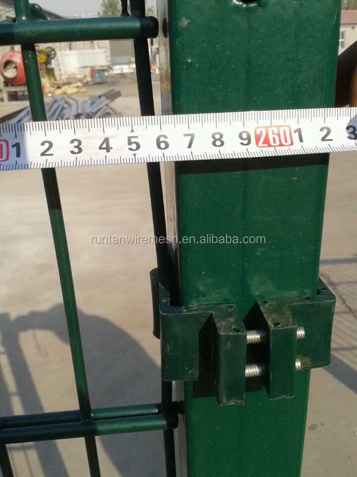 Doppel maschendrahtzaun/pvc beschichtetes twin wire 868 zaun panel ...