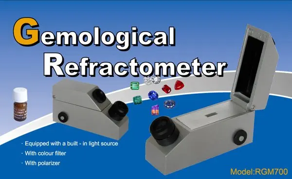 Edelstein Refraktometer RHG181 1,30-1,81 - Professioneller Brechungsindex Tester Für Schmuck