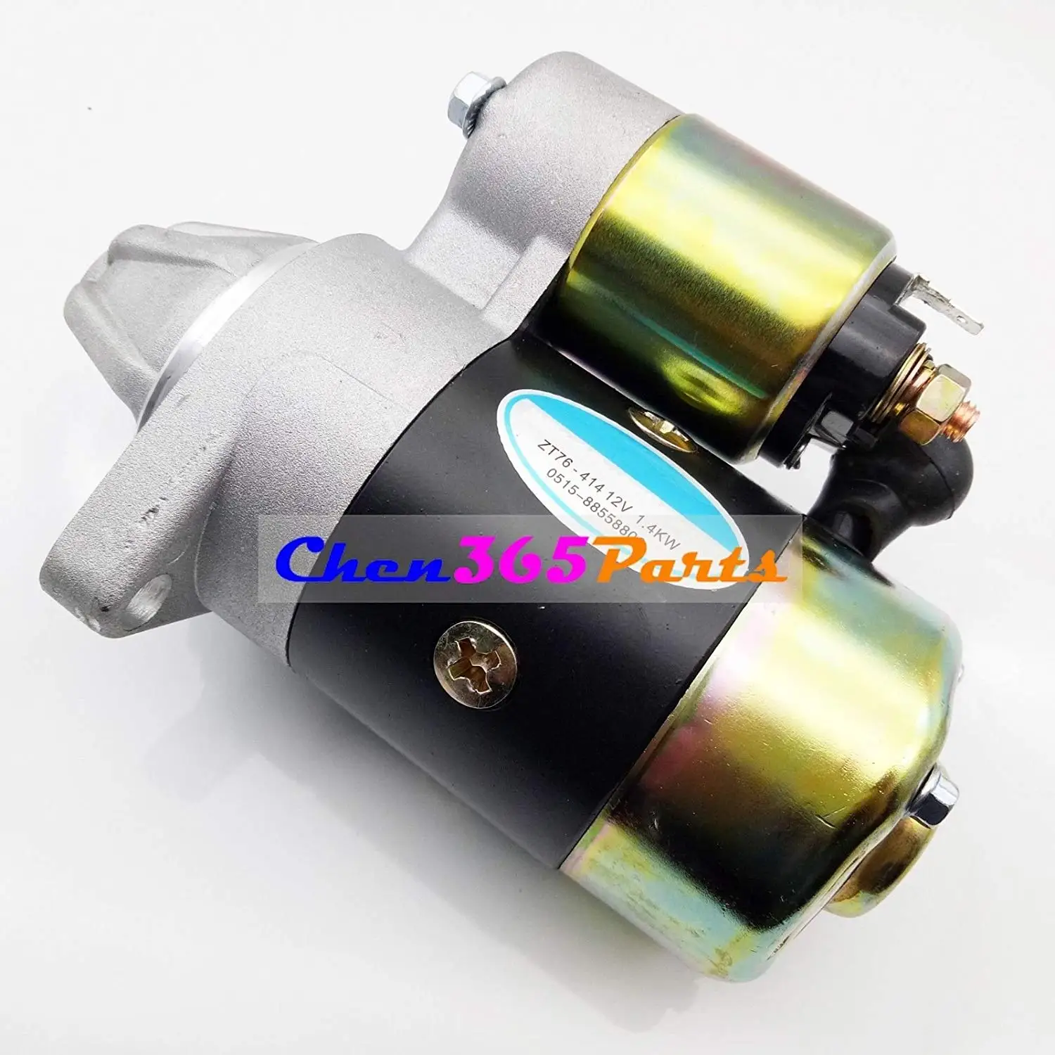 Get Quotations · FidgetFidget Diesel Engine Electric Starter Assembly  ZT76-414-1 ZT76-414A FOR Kipor