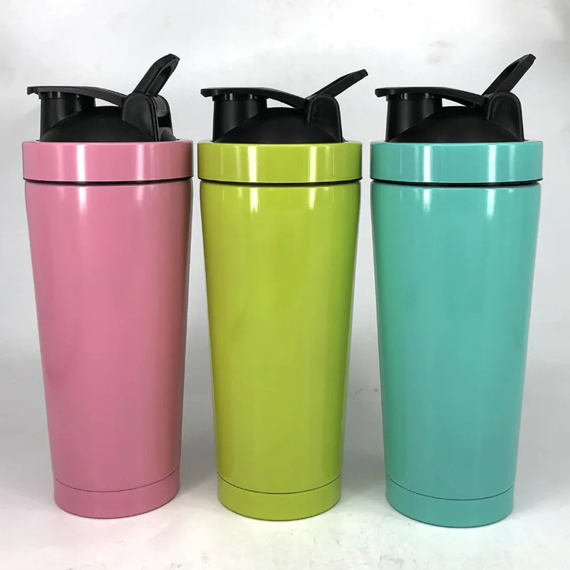 

Wholesale 720ml Stainless Steel Protein Shaker Bottle, Customized color