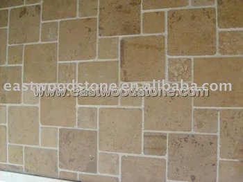 Roman Pattern Beige Limestone Wall Tile Roman Pattern Beige Limestone Wall Tile