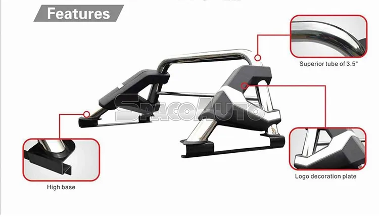 Pick Up 4X4 Sport Roll Bar For Trucks Toyota Hilux Vigo Revo navara dmax l200 np300 bt50.jpg