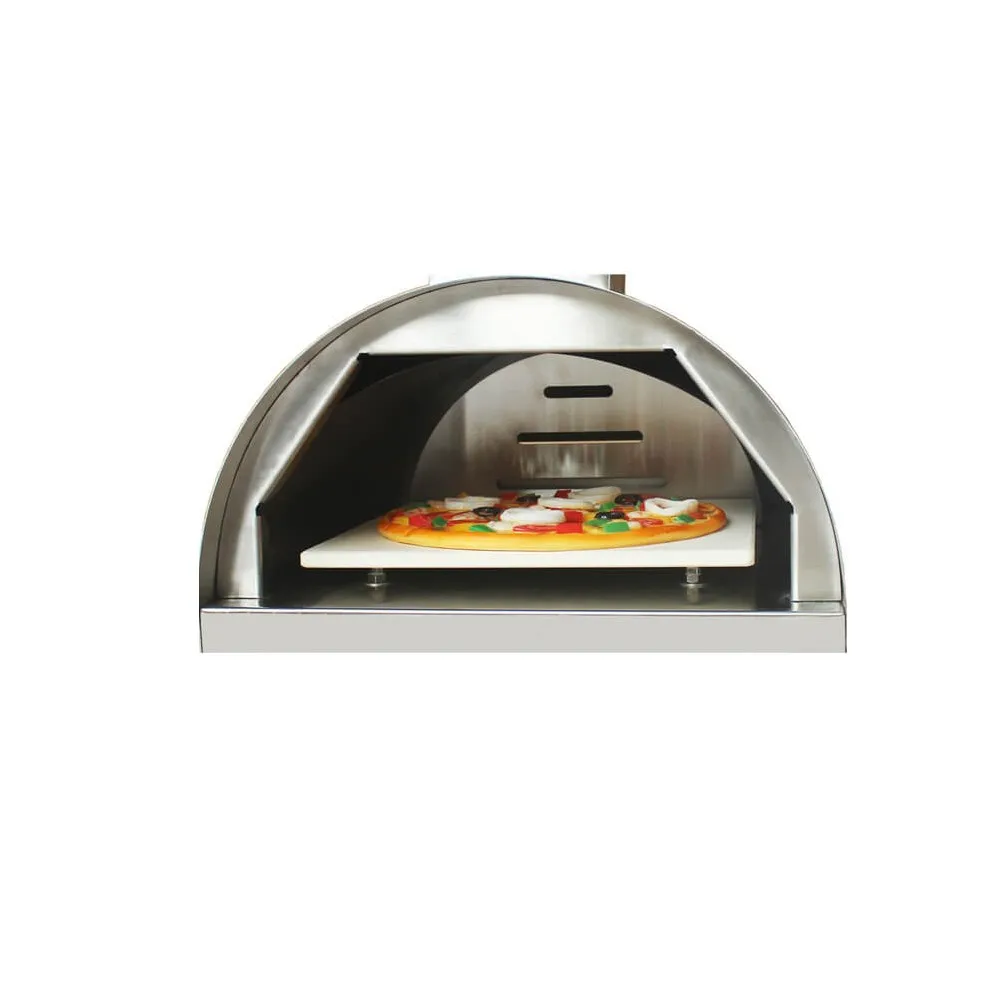 Outdoor Stainless Steel Burning Pizza Oven Dome Wood Pellet Pizza Oven
