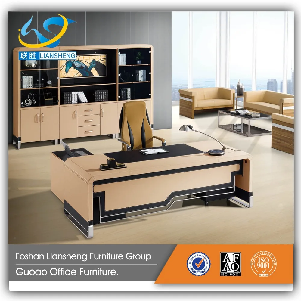 Luxury New Design Executive Leather Office Desk Set Gpt 68 Buy