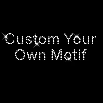 

Custom rhinestone iron on transfer design