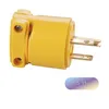 NEMA 5-15 Plug 15-Amp 3-Wire 125V/AC 2-Pole Heavy Duty Grade Assembly Plug Yellow