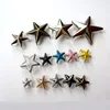 Metal Silver Star Rivet Studs Pentacle Taper Type Studs Nailheads Punk Bag Shoes DIY Accessories